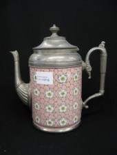 Victorian Enamelware Coffee Po