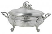 VICTORIAN ENGLISH SILVER SOUP