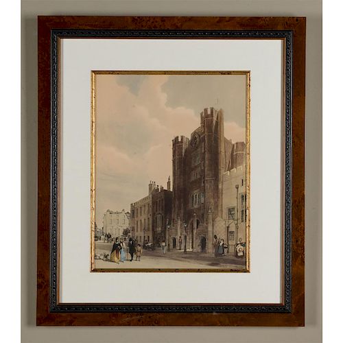 VICTORIAN ENGRAVED PRINT ST.