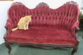 . VICTORIAN ERA PARLOR SETTEE