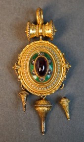 VICTORIAN ETRUSCAN REVIVAL TES