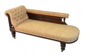 VICTORIAN FAINTING COUCH WITH