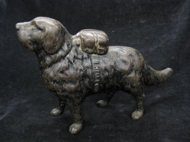 Victorian Figural Cast Iron Bank of