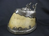 Victorian Figural Inkwell with