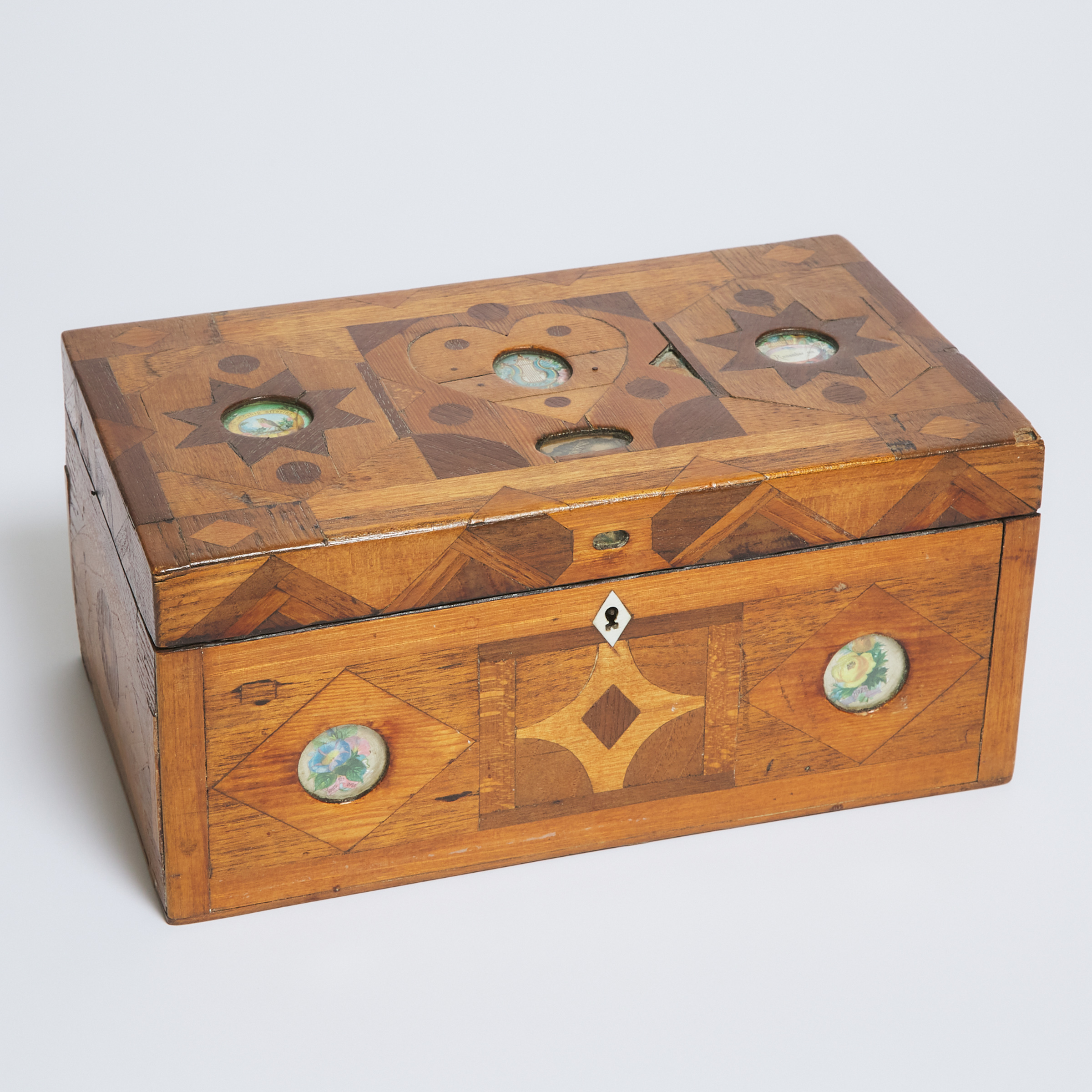 Victorian Folk Art Mixed Wood