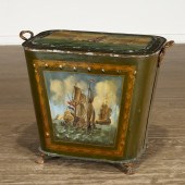 VICTORIAN FRENCH NAVY TOLEWARE