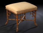 Victorian Fruitwood Stool,  th