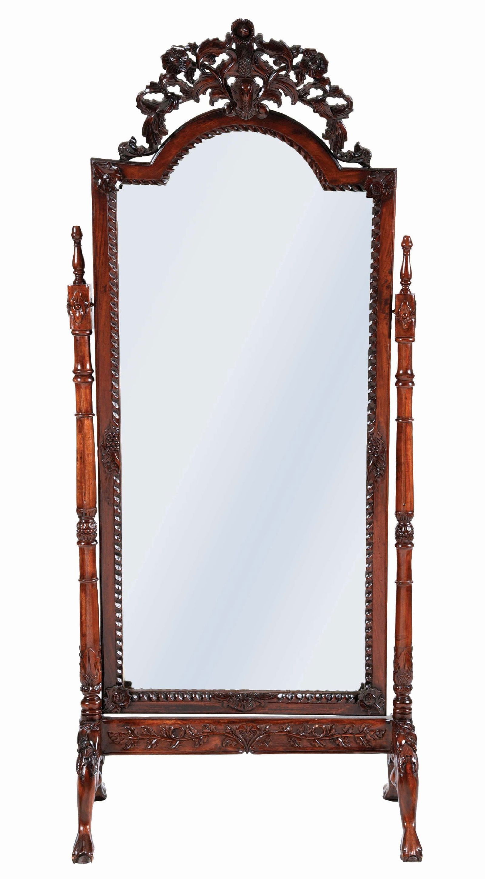 VICTORIAN FULL LENGTH CHEVAL