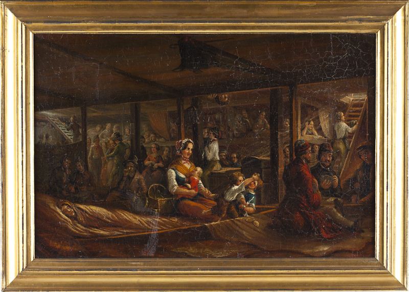 Victorian Genre Painting circa