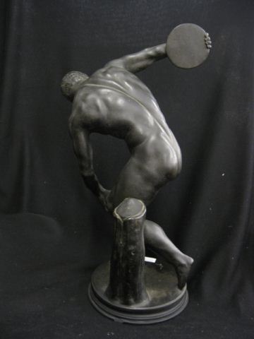 Victorian German Plaster Statue