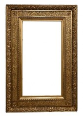VICTORIAN GILT AND GESSO FLOWE