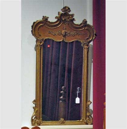 Victorian gilt and gesso wall