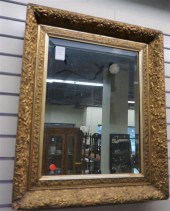 VICTORIAN GILT FRAME BEVEL EDG