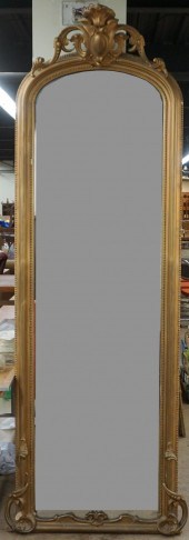 VICTORIAN GILT FRAME PIER MIRR