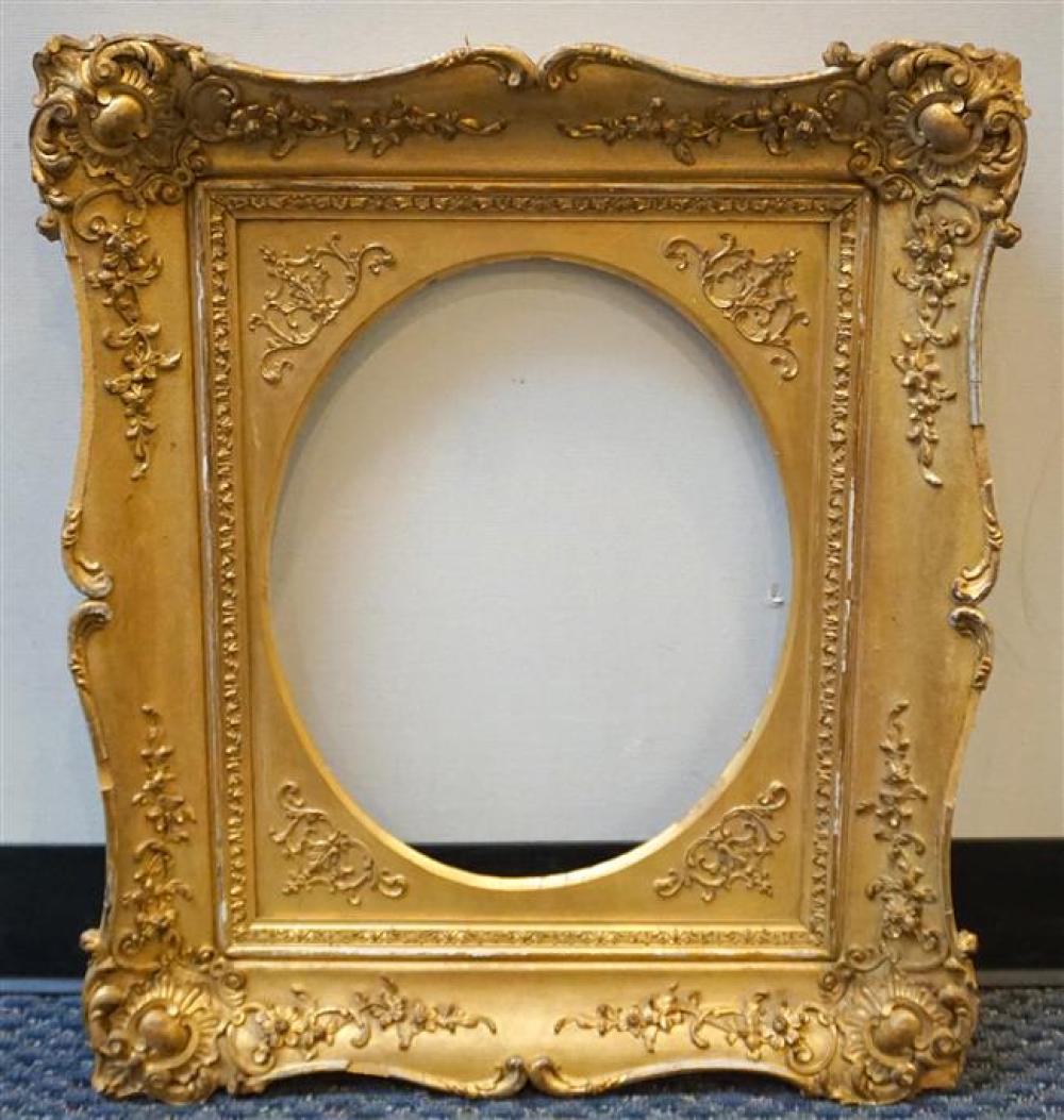 VICTORIAN GILT GESSO FRAME WITH