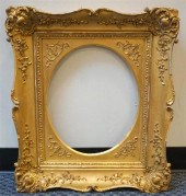 VICTORIAN GILT GESSO FRAME WIT
