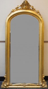 VICTORIAN GILT GESSO PIER MIRR