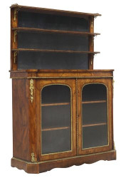 VICTORIAN GILT-METAL MOUNTED W