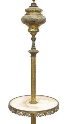 VICTORIAN GILT METAL & ONYX