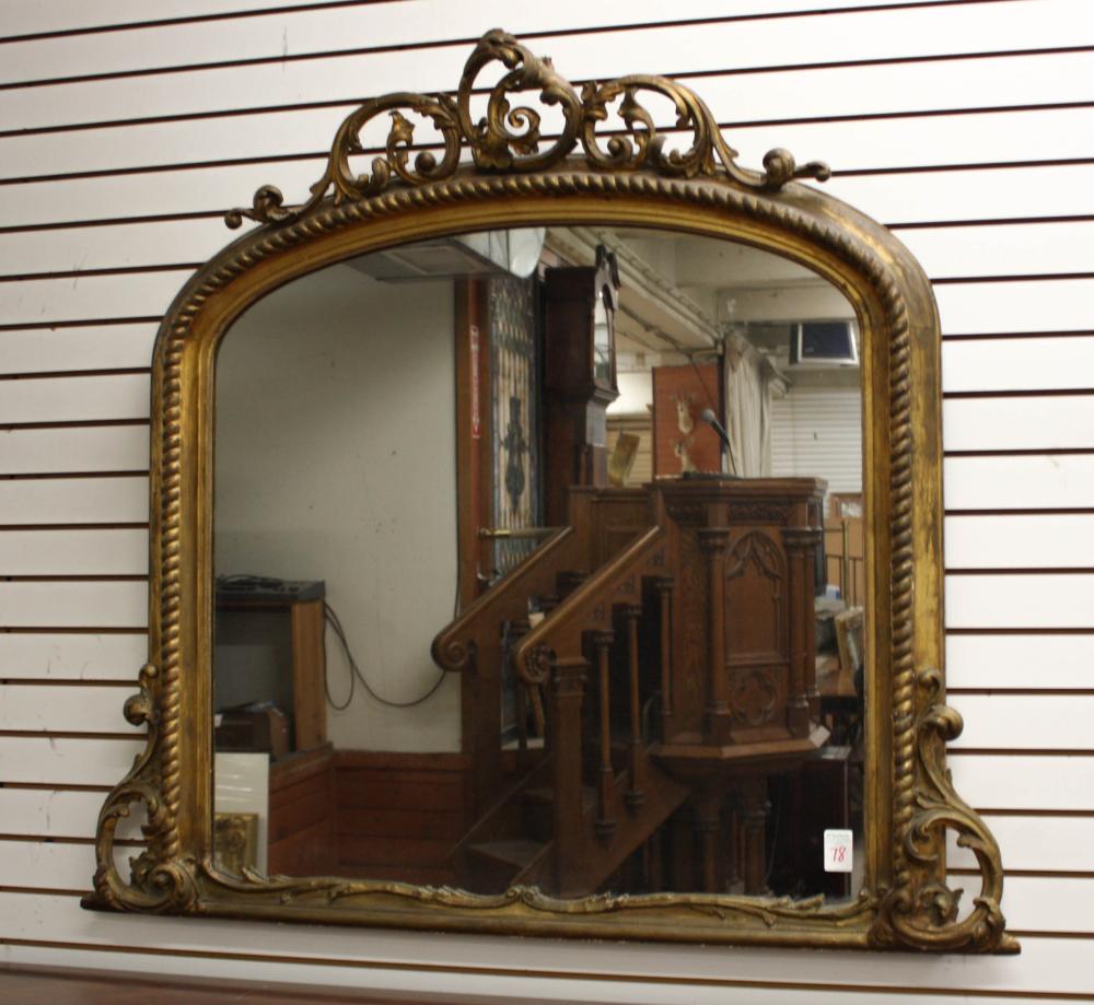 VICTORIAN GILTWOOD AND GESSO