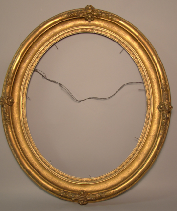 VICTORIAN GILTWOOD FRAME late