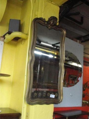 Victorian Giltwood Mirror. With