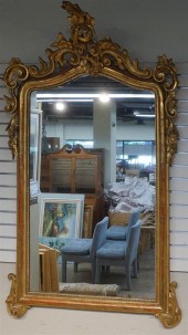 VICTORIAN GILTWOOD PIER MIRROR