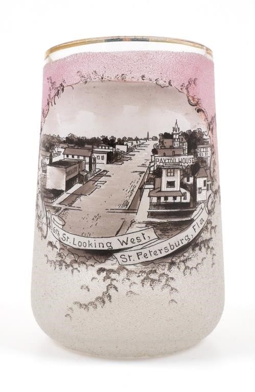 VICTORIAN GLASS PITCHER ST