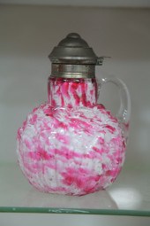 VICTORIAN GLASS SYRUP.  Americ