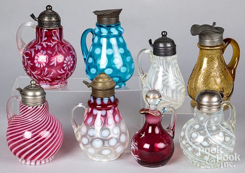 VICTORIAN GLASS SYRUP