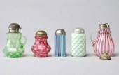 VICTORIAN GLASSA lot of five V
