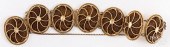 VICTORIAN GOLD AND HAIRWORK BR