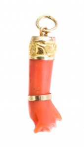VICTORIAN GOLD & CORAL FIGA FI