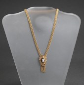 VICTORIAN GOLD FILLED AND SARD