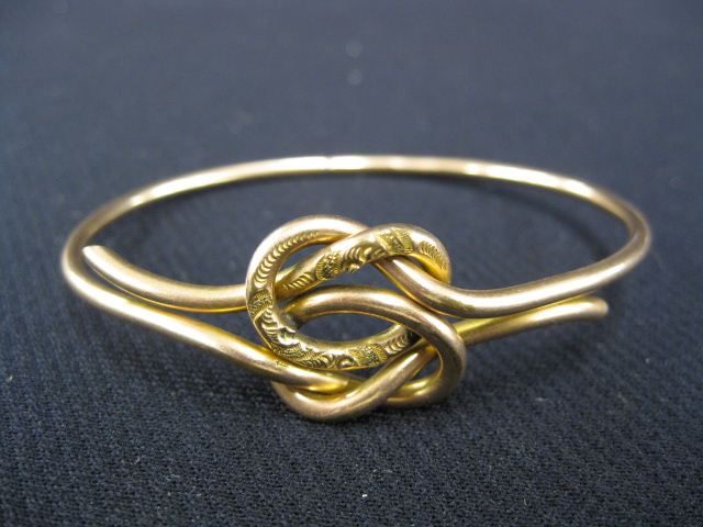 Victorian Gold-Filled Bangle