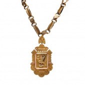 VICTORIAN GOLD FILLED LOCKET B
