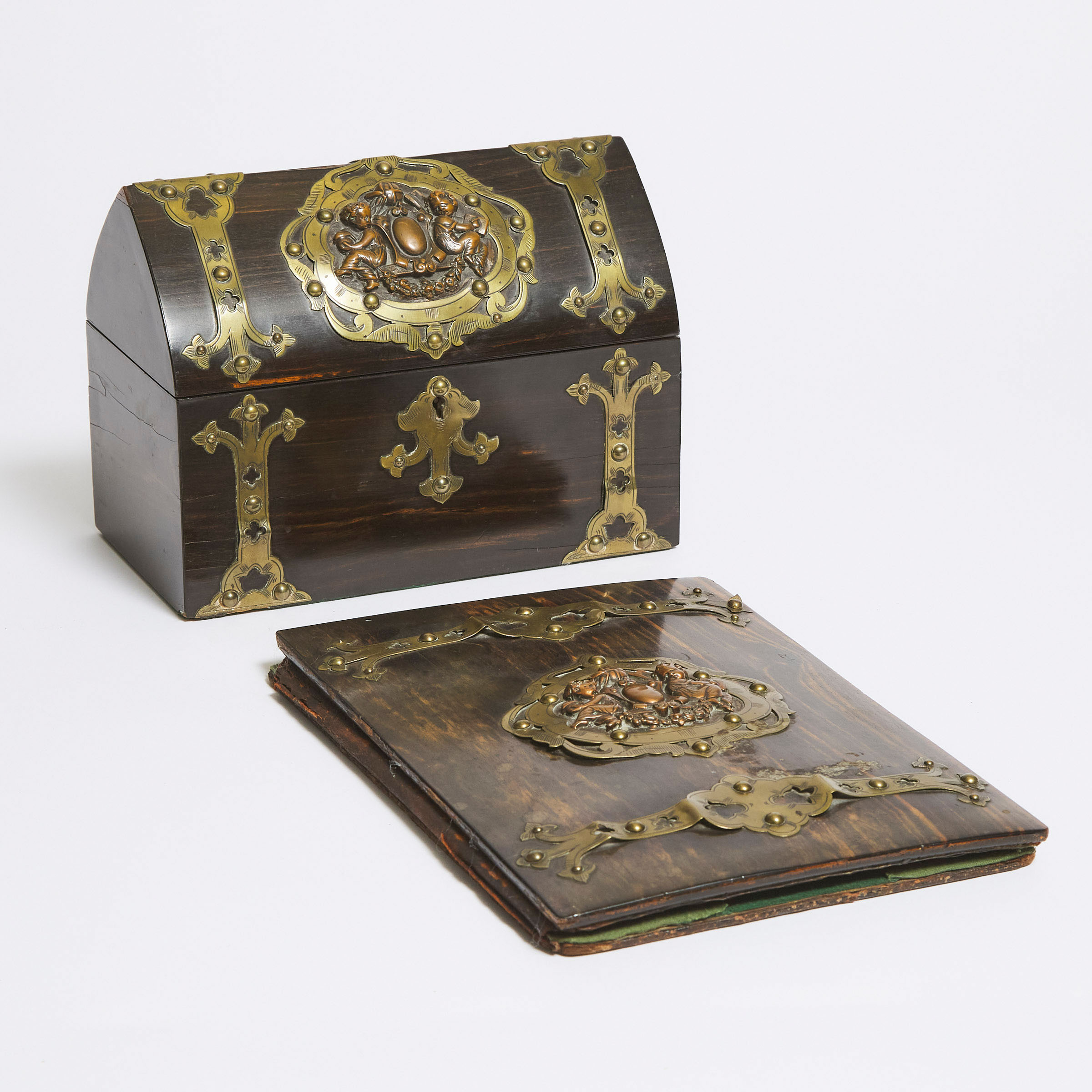 Victorian Gothic Revival Brass