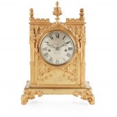 VICTORIAN GOTHIC STYLE GILT BR