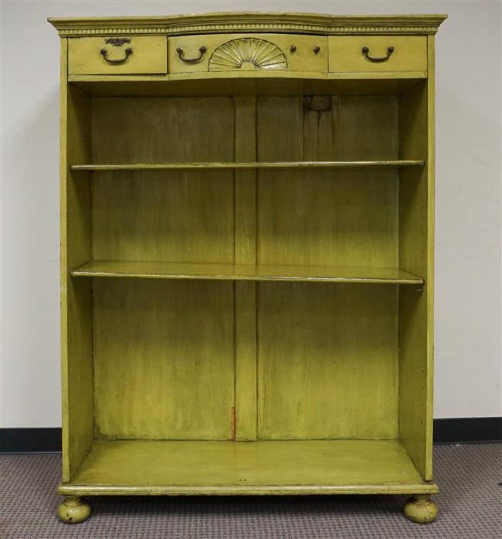 VICTORIAN GREEN PAINTED OPEN