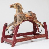 VICTORIAN GREY SPOTTED PAINTED