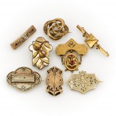 VICTORIAN GROUPING OF SEVEN PI