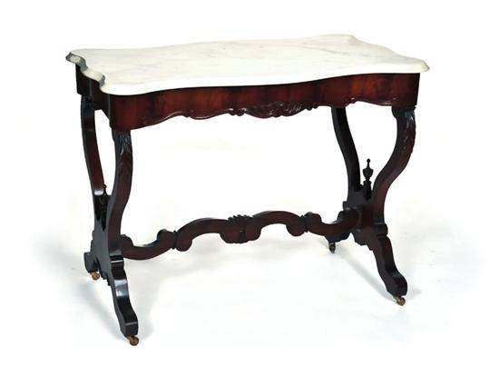 VICTORIAN HALL TABLE. Mahogany