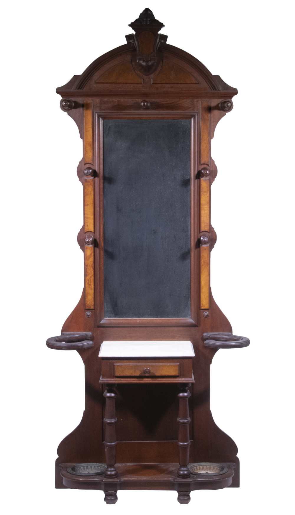VICTORIAN HALL TREE 19th c.