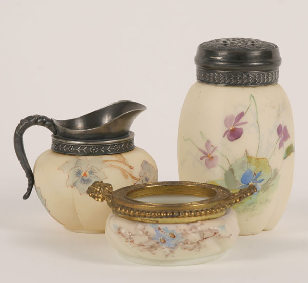 Victorian hand painted floral