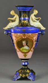 Victorian Hand-painted Porcela