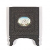 VICTORIAN HAND PAINTED TAJ MAH