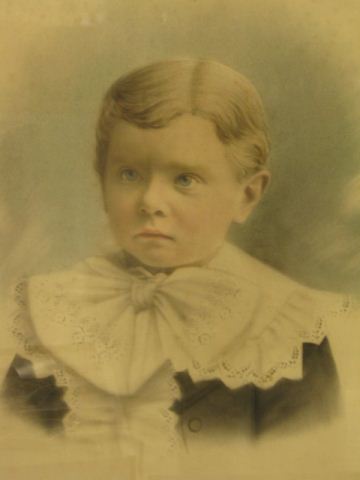 Victorian Handcolored Image of