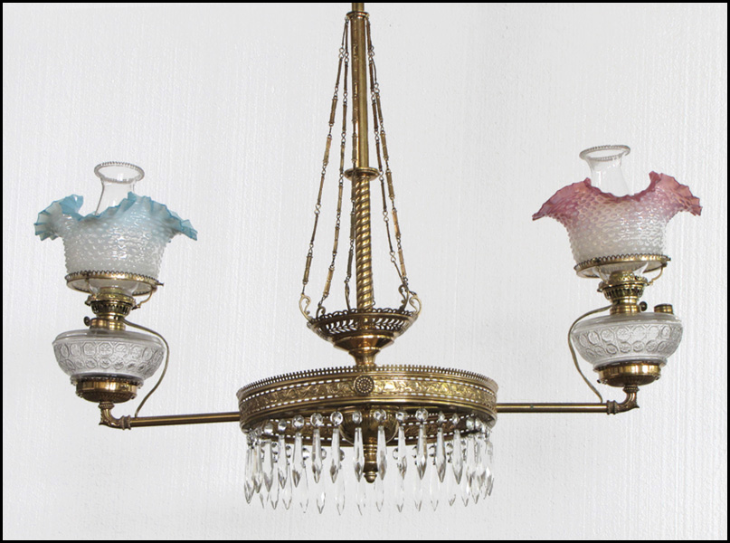 VICTORIAN HANGING FIXTURE.