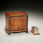 VICTORIAN HUMIDOR & STERLING C