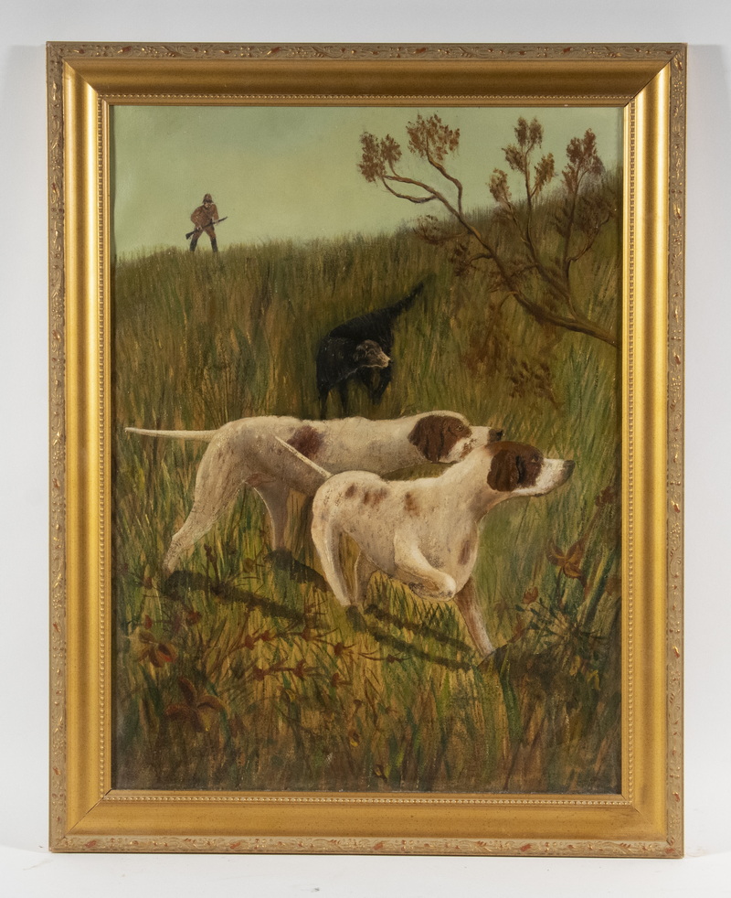 VICTORIAN HUNTING SCENE October